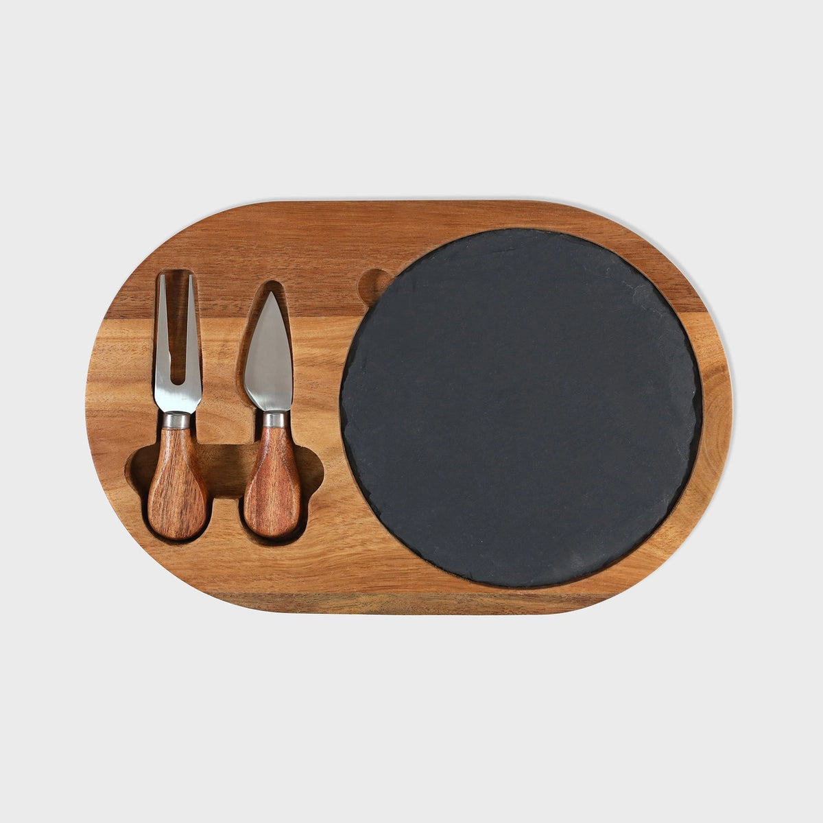 Personalised Cheeseboard Set – Slate & Cheese Knives