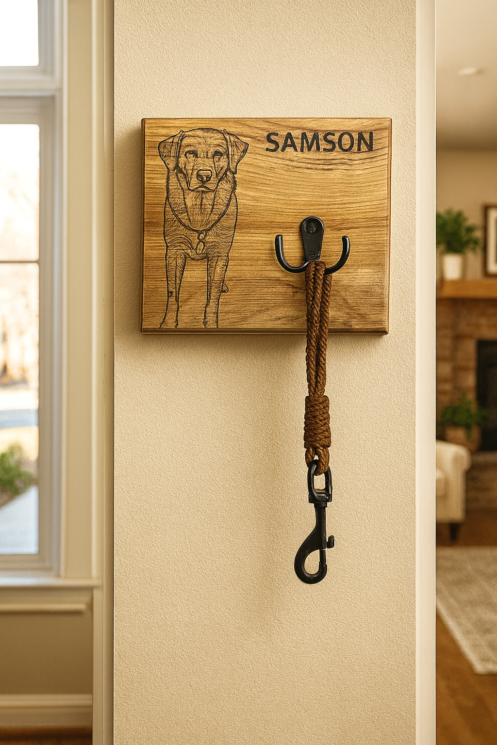 Dog Lead holder - Custom