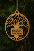 Laser Cut Tree Decorations - Custom