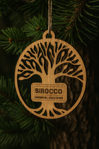 Laser Cut Tree Decorations - Custom