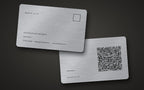 The Signature Steel Card – Engraved Metal Business Card