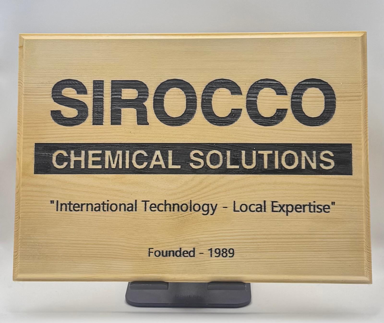 Custom Engraved House Sign – Personalised Oak Plaque